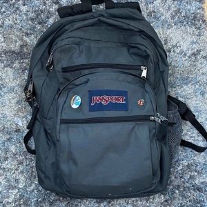 Jansport Bookbag | Grey Cool Student Backpack